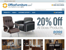 Tablet Screenshot of officefurniture.com